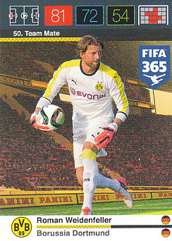 Roman Weidenfeller Borussia Dortmund 2015 FIFA 365 #50
